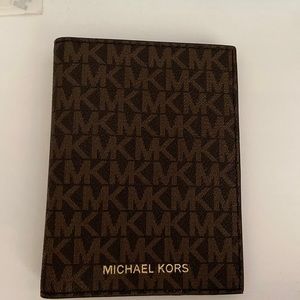 USED ONCE! Michael Kors Passport Cover
